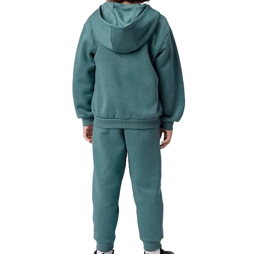 NIKE TODDLER BOYS CLUB FLEECE SPORTSWEAR 2-PIECE MINERAL SALT GREEN HOODIE & JOGGER SET (SIZE 2T-4T)