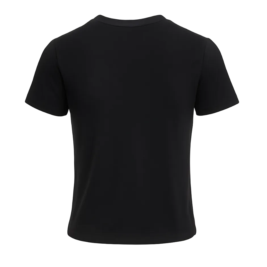 PLAIN CREWNECK T-SHIRTS (BLACK S-5XL)