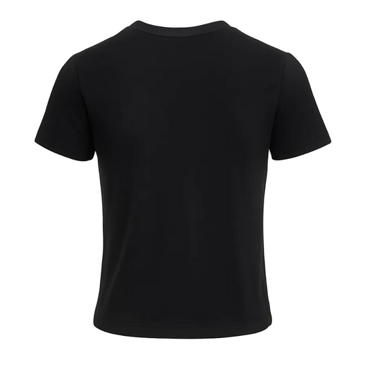 PLAIN CREWNECK T-SHIRTS (BLACK S-5XL)