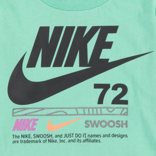 NIKE TODDLER ILLUMINATE LONG SLEEVE T-SHIRT & PANT SET (MINT GREEN/BLACK SIZE 2T-4T)