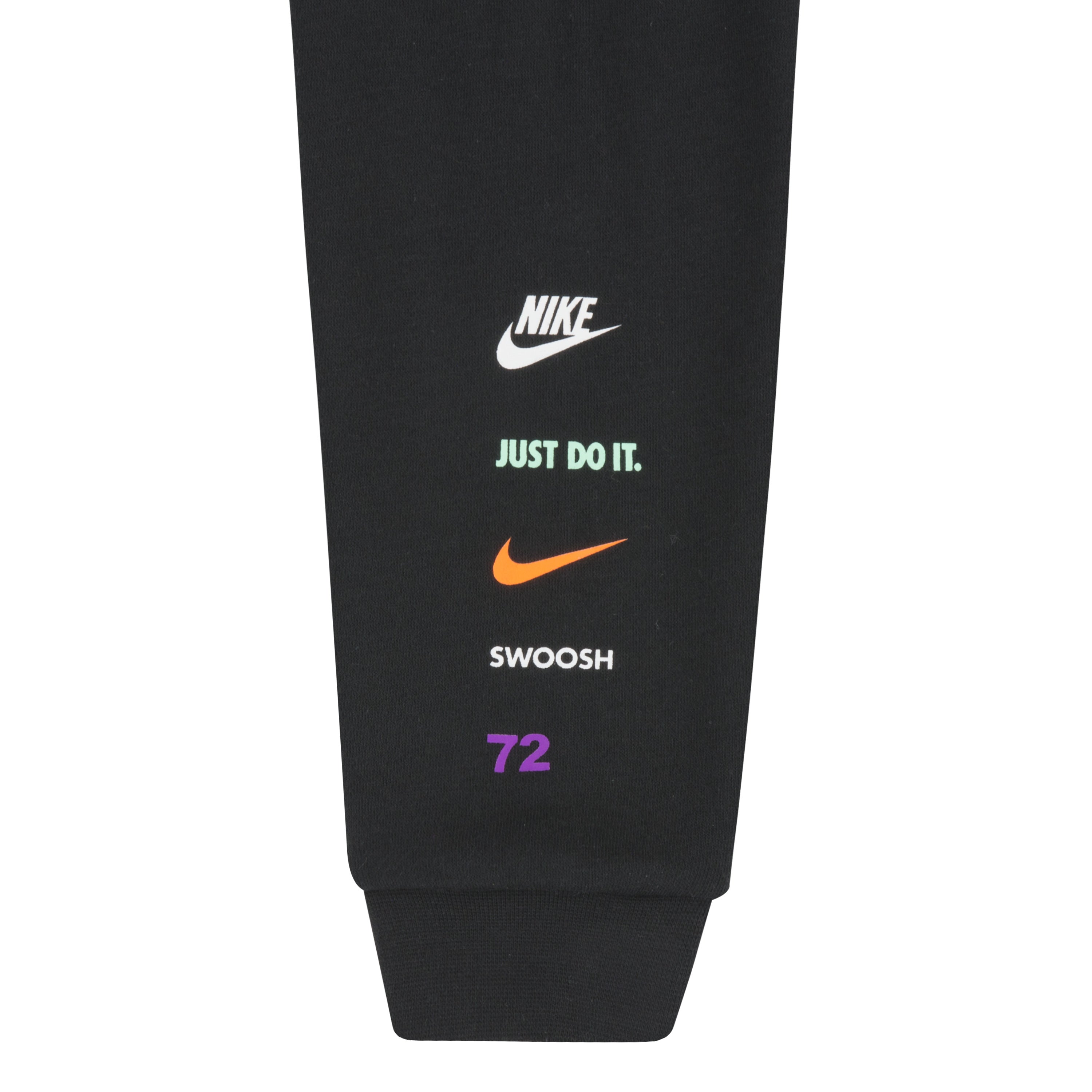 NIKE TODDLER ILLUMINATE LONG SLEEVE T-SHIRT & PANT SET (MINT GREEN/BLACK SIZE 2T-4T)