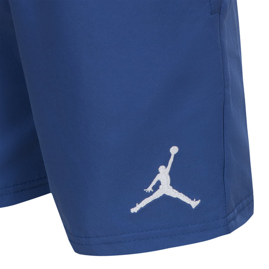 JORDAN LITTLE BOYS' WOVEN SHORTS (BLUE SIZES 4-7Y)