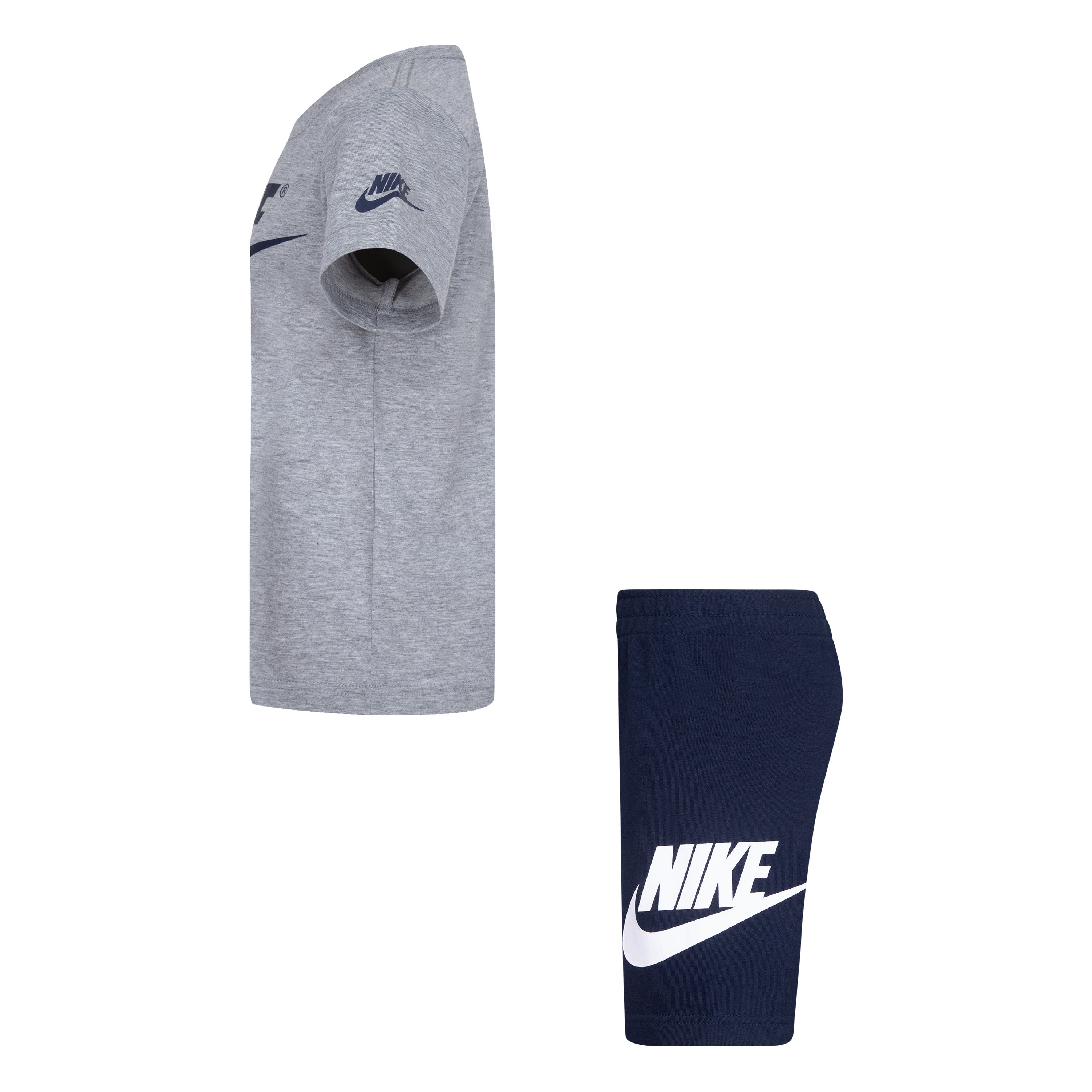 NIKE BOYS FUTURA 2-PIECE SET (GREY/NAVY)
