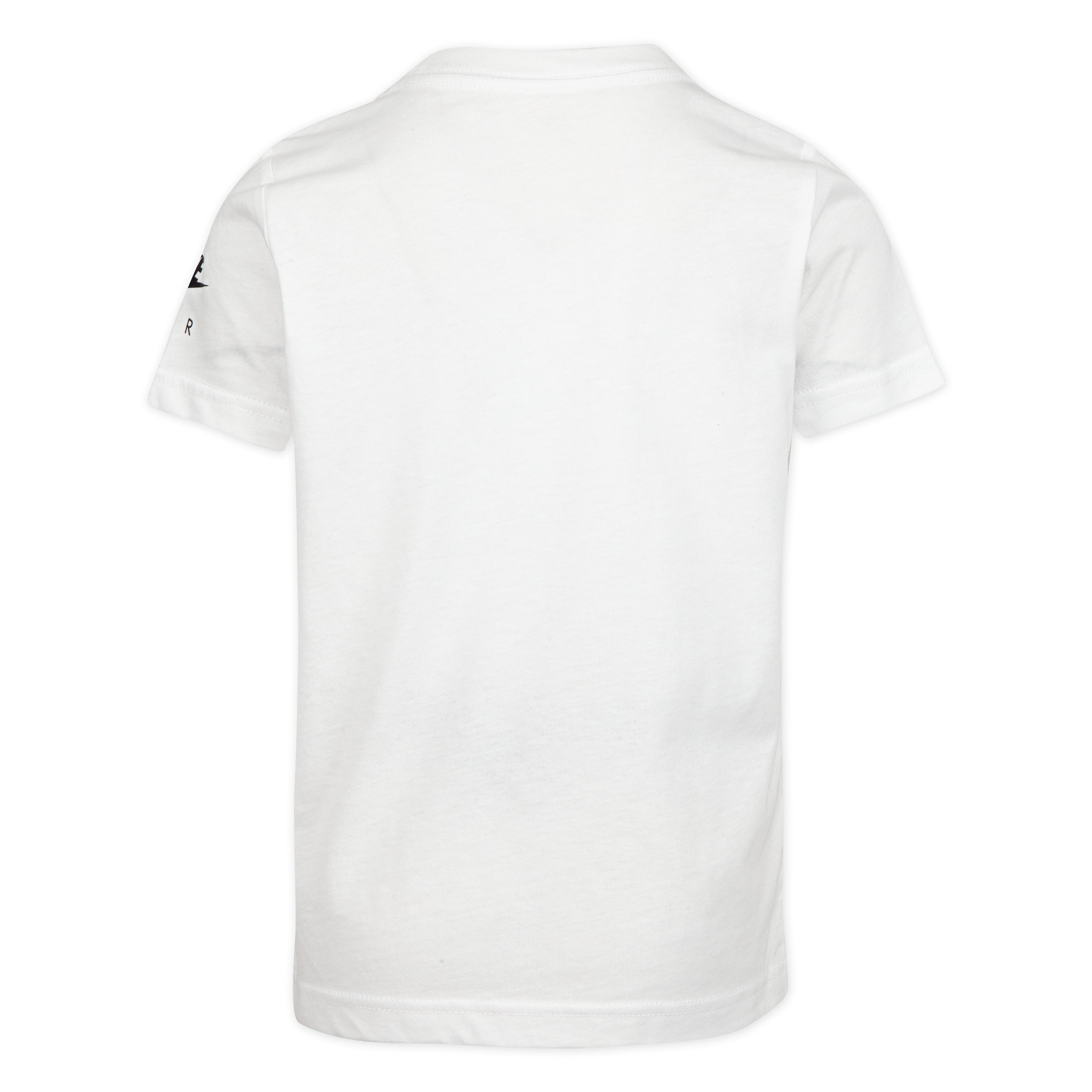 NIKE AIR KIDS' SHORT SLEEVES T-SHIRT (WHITE SIZE 4-7Y)