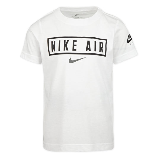 NIKE AIR KIDS' SHORT SLEEVES T-SHIRT (WHITE SIZE 4-7Y)