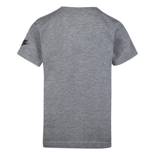 NIKE KIDS' SHORT SLEEVES FUTURA TEE (GREY SIZE 4-7Y)
