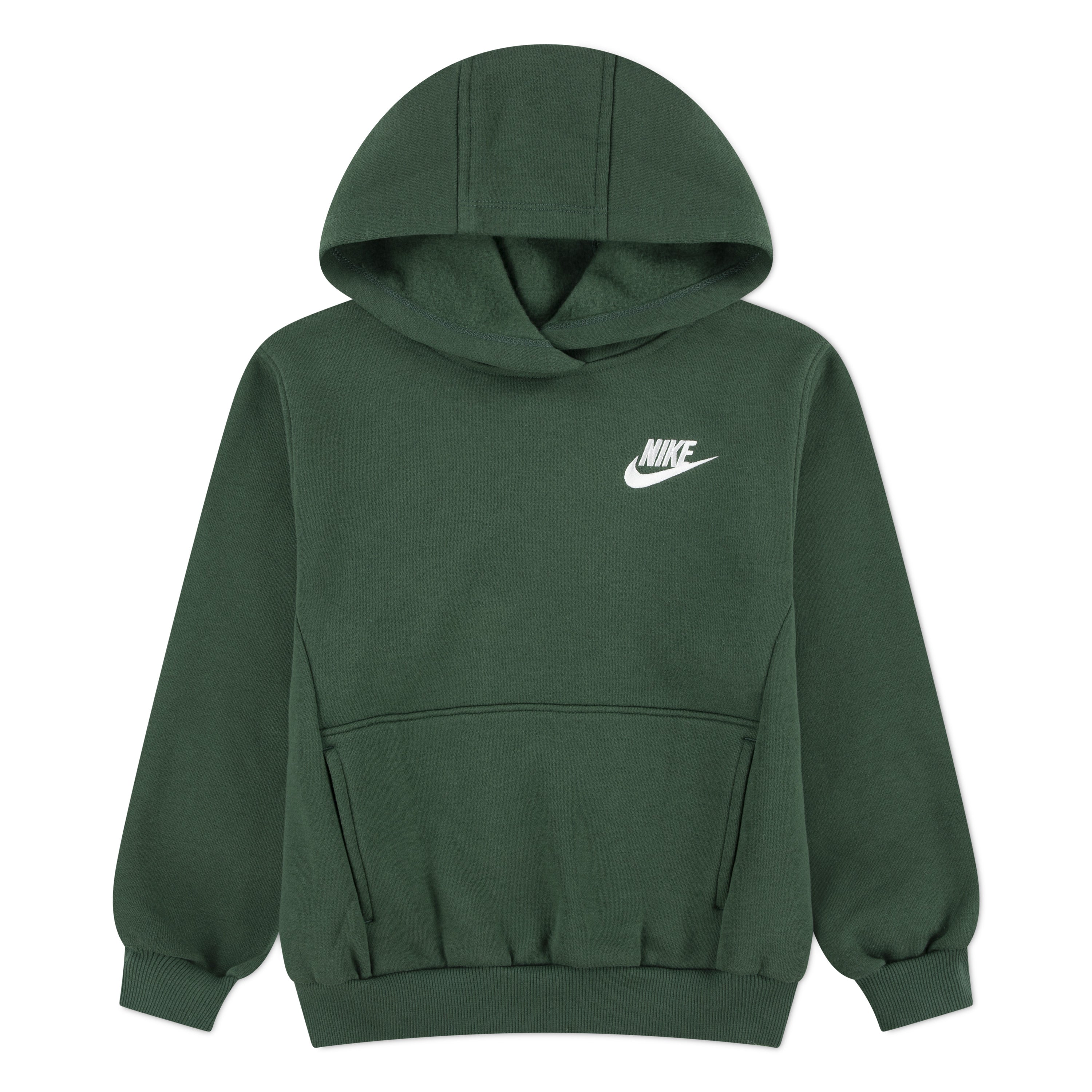 NIKE KIDS SPORTSWEAR GREEN HOODIE (SIZE 4-7 YEARS)