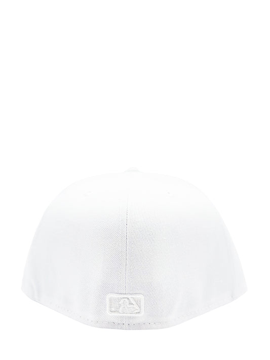 NEW ERA 59FIFTY TORONTO BLUE JAYS ALL WHITE FITTED HAT