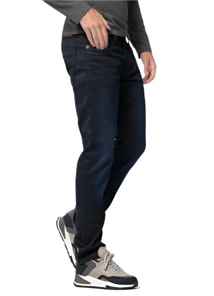 PARASUCO MEN'S MIKE FIT MEDIUM RISE DENIM SLIM OSK DARK BLUE/BLACK JEANS