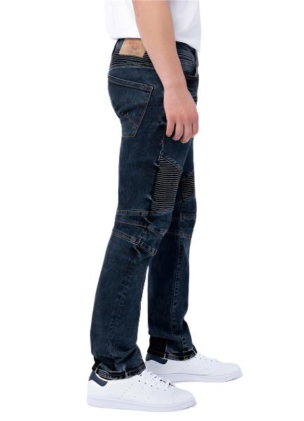 PARASUCO MEN'S DENIM MOTO TKY DARK INDIGO JEANS