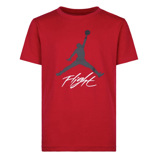 AIR JORDAN YOUTH KIDS JUMPMAN FLIGHT T-SHIRT (RED SIZE S-XL)