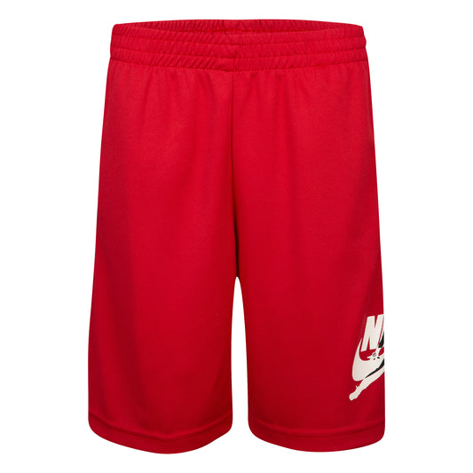 JORDAN YOUTH DRI-FIT SHORTS (RED SIZE S-XL)