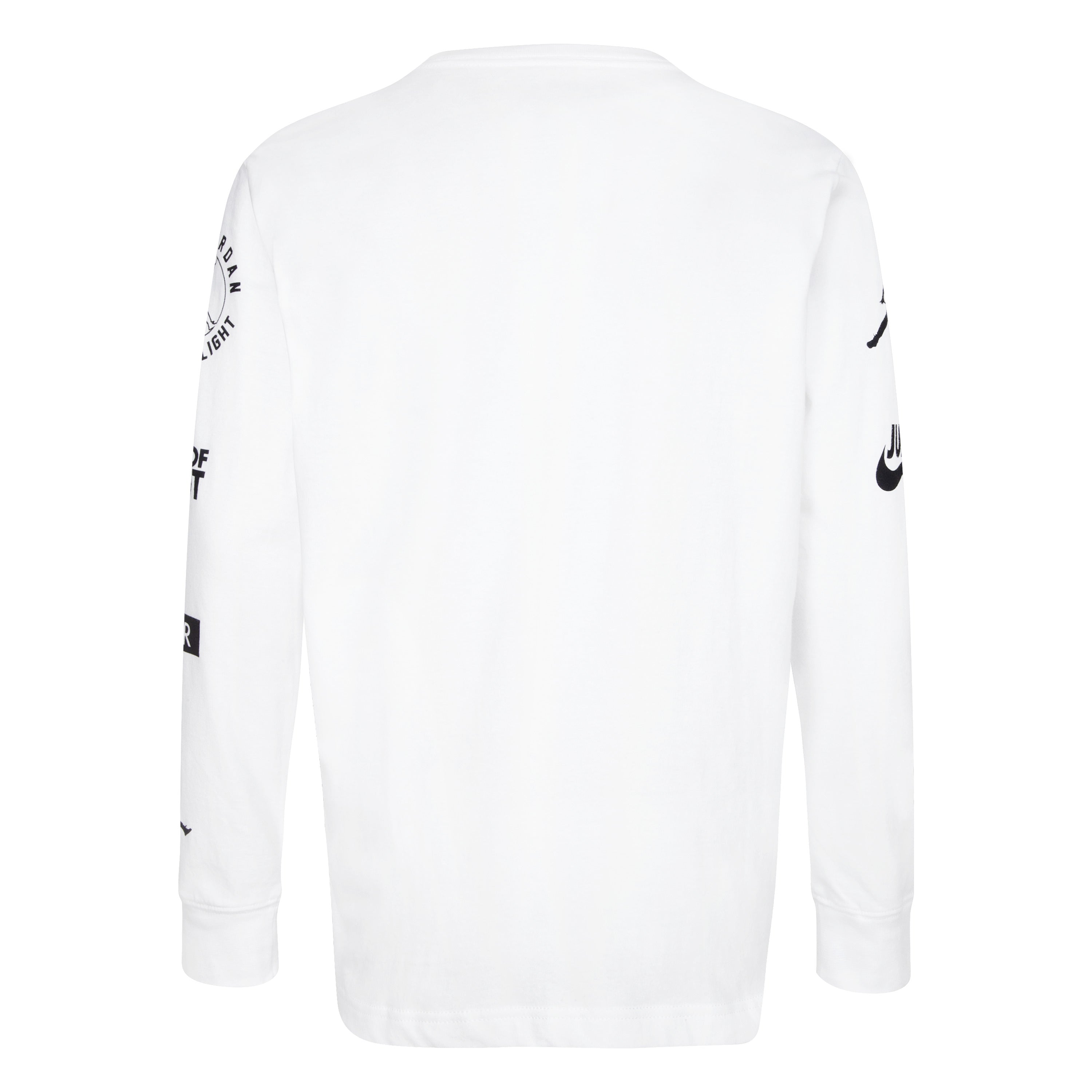 JORDAN YOUTH LEVEL UP LONG SLEEVE T-SHIRT (WHITE)