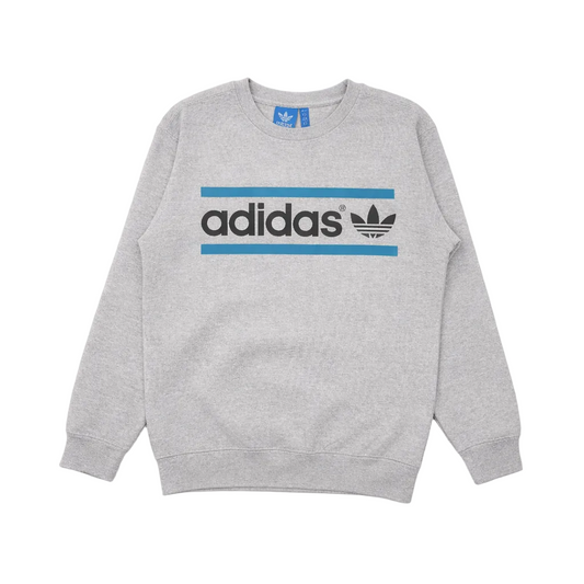 ADIDAS CREWNECK SWEATER (GREY)