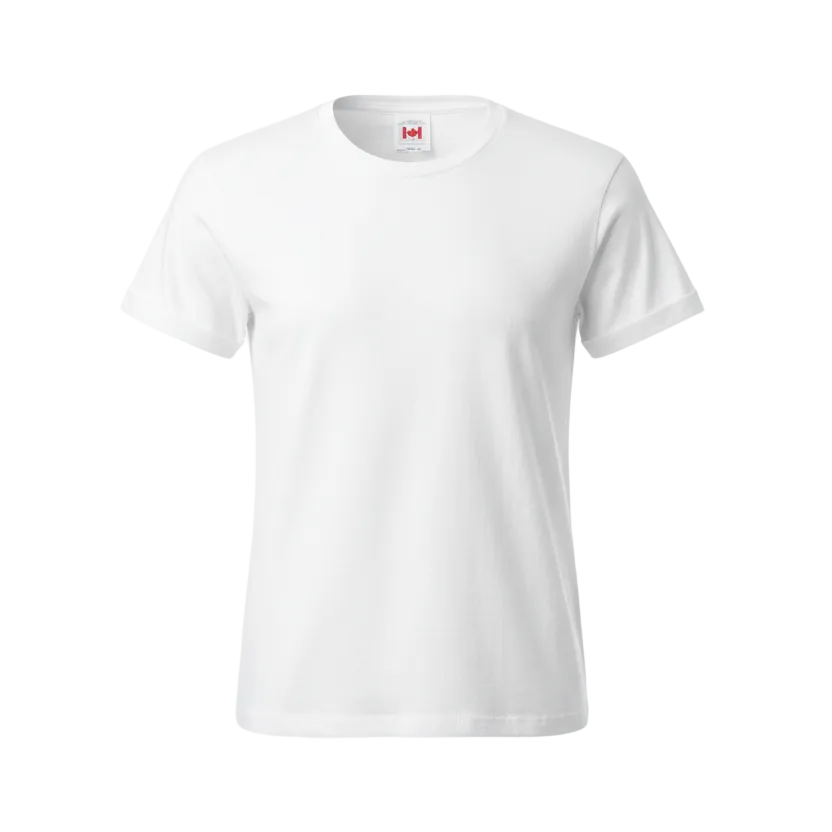 PLAIN CREWNECK T-SHIRTS (WHITE S-5XL)