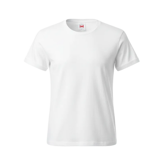 PLAIN CREWNECK T-SHIRTS (WHITE S-5XL)