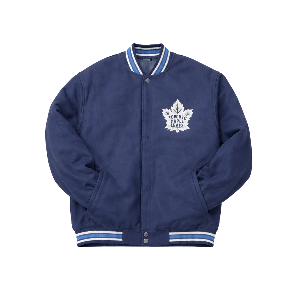 TORONTO MAPLE LEAF WOOL REVERSIBLE JACKET