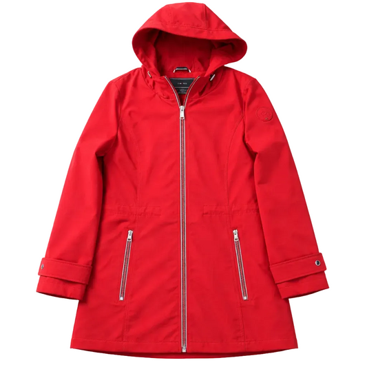 TOMMY HILFIGER WOMEN'S SOFTSHELL JACKET (RED)