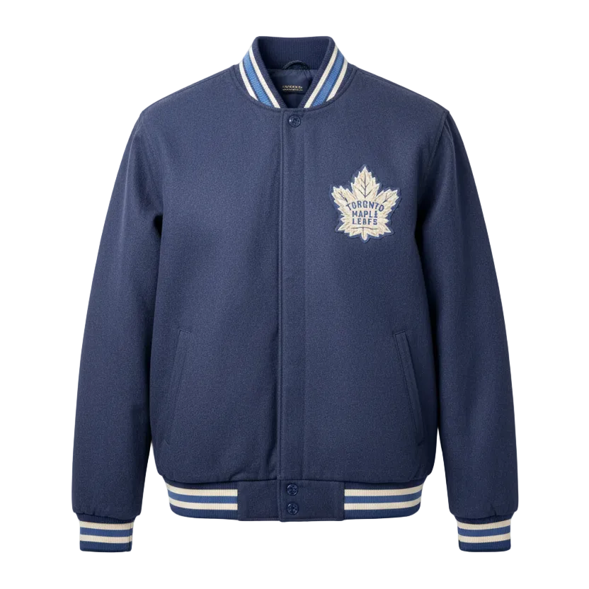 TORONTO MAPLE LEAF WOOL REVERSIBLE JACKET