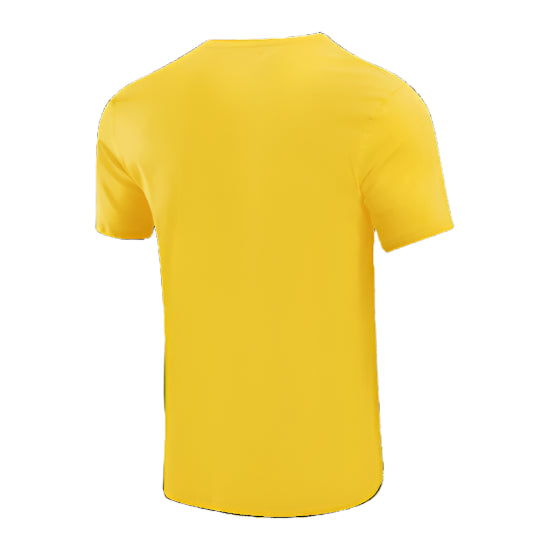PRO STANDARD NBA LOS ANGELES LAKERS CLASSIC BRISTLE MEN'S YELLOW T-SHIRT