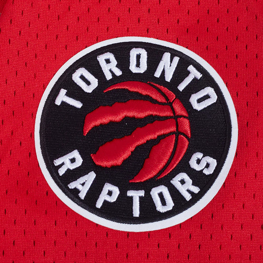PRO STANDARD NBA TORONTO RAPTORS CLASSIC MEN'S MESH BUTTON UP RED JERSEY