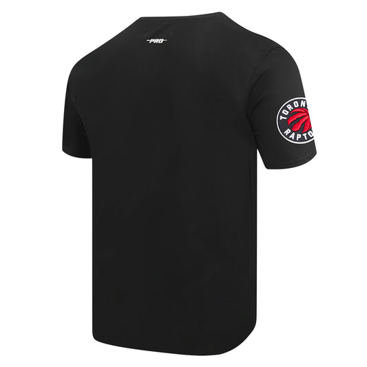 PRO STANDARD NBA TORONTO RAPTORS CLASSIC CHENILLE SJ BLACK/RED MEN'S T-SHIRT
