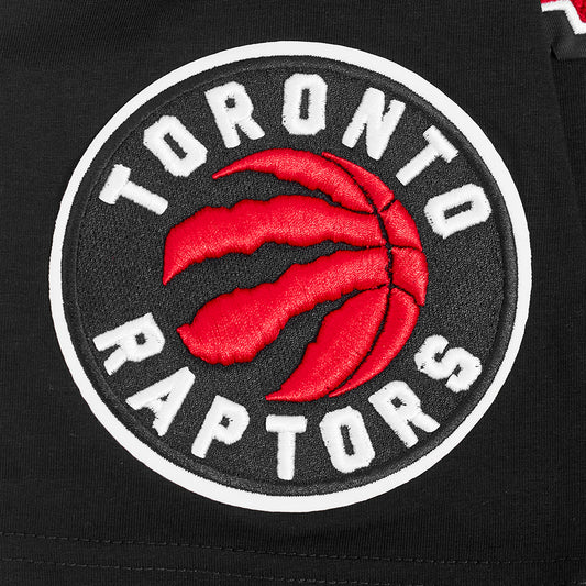 PRO STANDARD NBA TORONTO RAPTORS CLASSIC CHENILLE SJ BLACK/RED MEN'S T-SHIRT