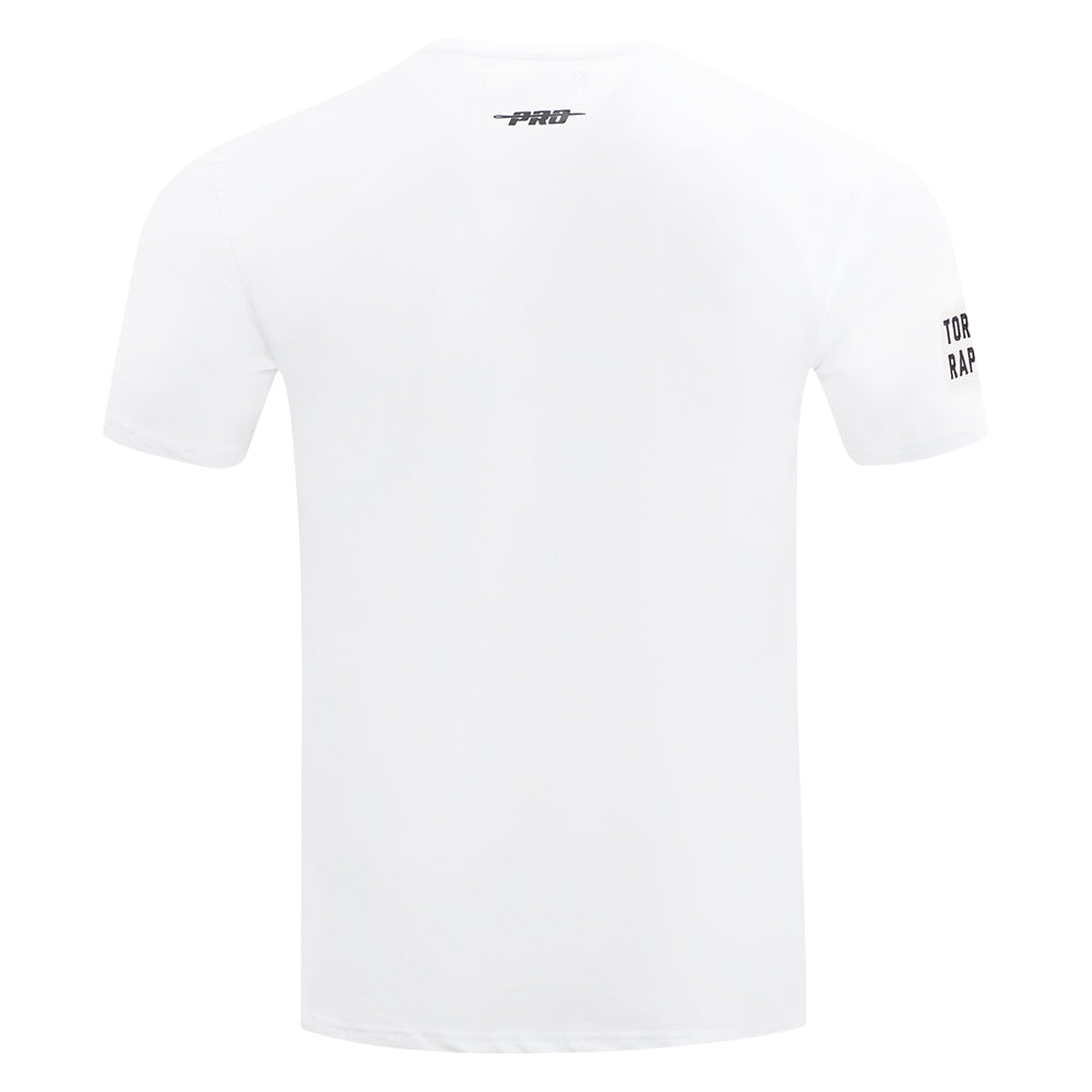 PRO STANDARD NBA TORONTO RAPTORS CLASSIC CHENILLE SJ WHITE/RED MEN'S T-SHIRT