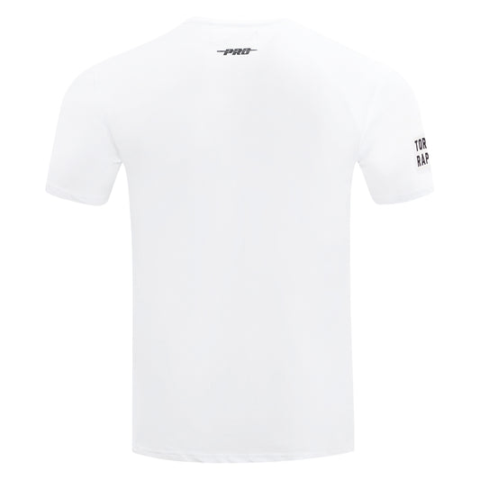 PRO STANDARD NBA TORONTO RAPTORS CLASSIC CHENILLE SJ WHITE/RED MEN'S T-SHIRT