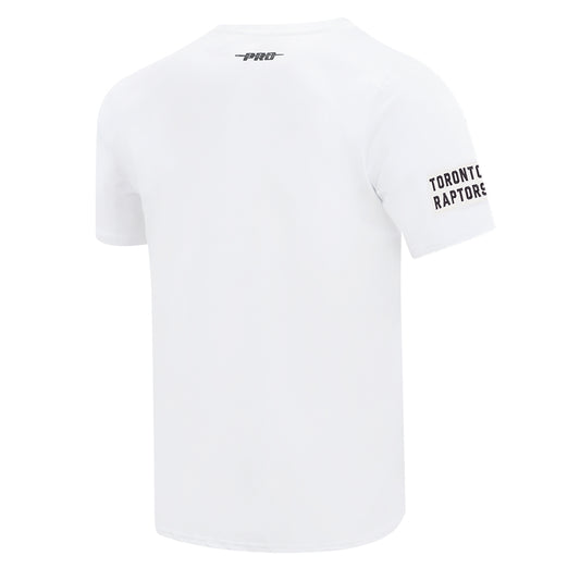 PRO STANDARD NBA TORONTO RAPTORS CLASSIC CHENILLE SJ WHITE/RED MEN'S T-SHIRT