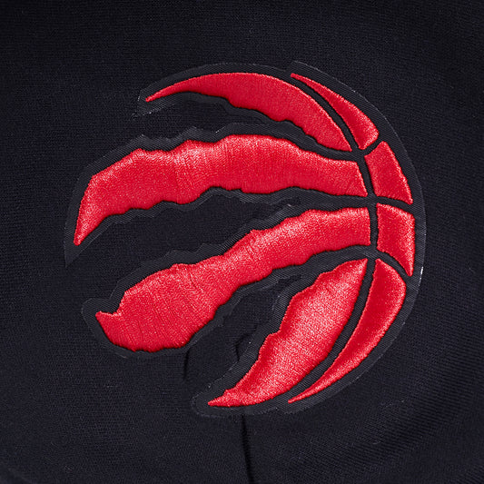PRO STANDARD MEN'S NBA EASTERN CONFERENCE TORONTO RAPTORS BLACK & RED PULLOVER HOODIE