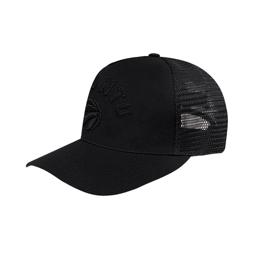 PRO STANDARD NBA TORONTO RAPTORS NEUTRAL PINCH FRONT TRUCKER SNAPBACK CAP
