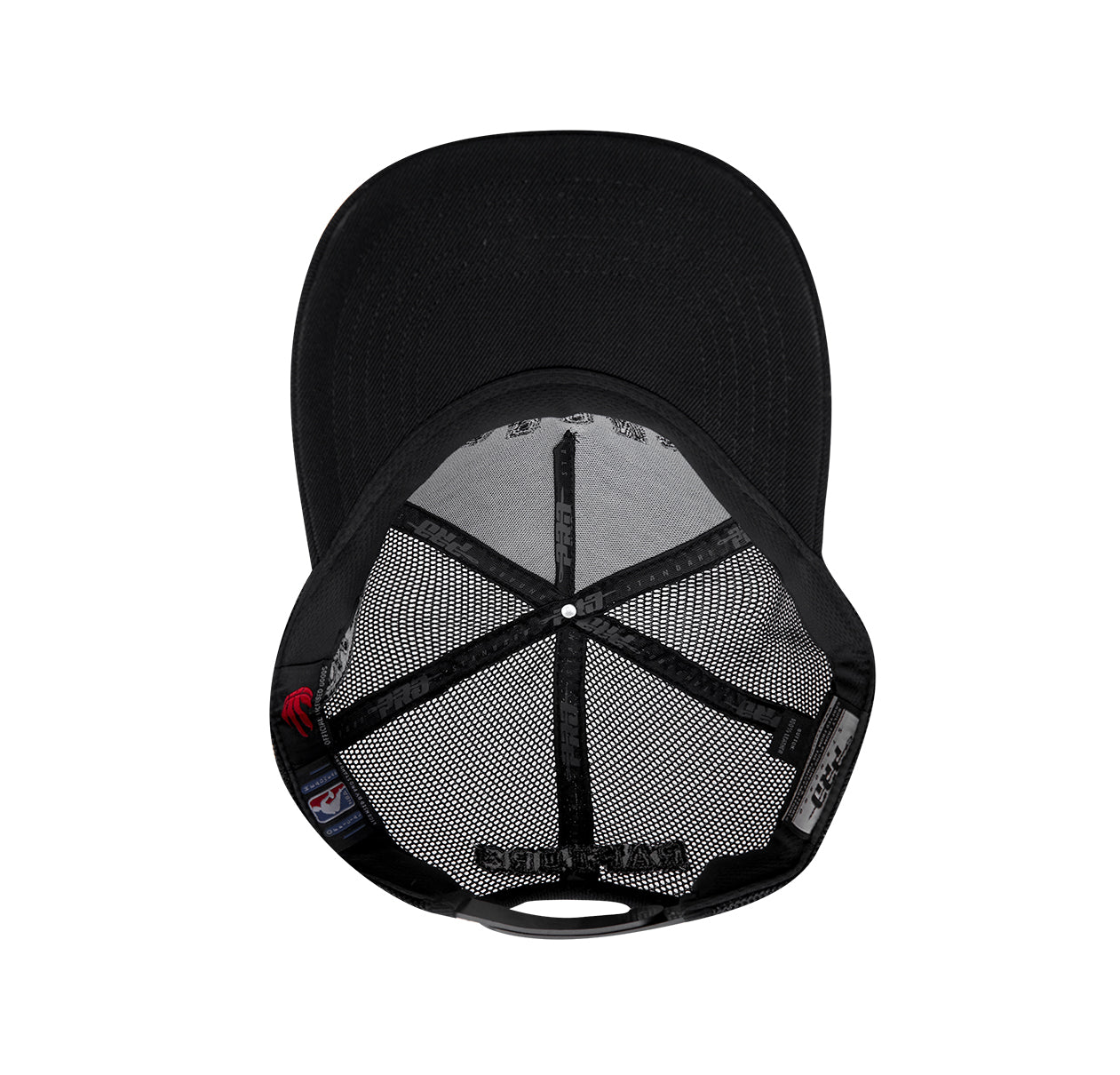 PRO STANDARD NBA TORONTO RAPTORS NEUTRAL PINCH FRONT TRUCKER SNAPBACK CAP