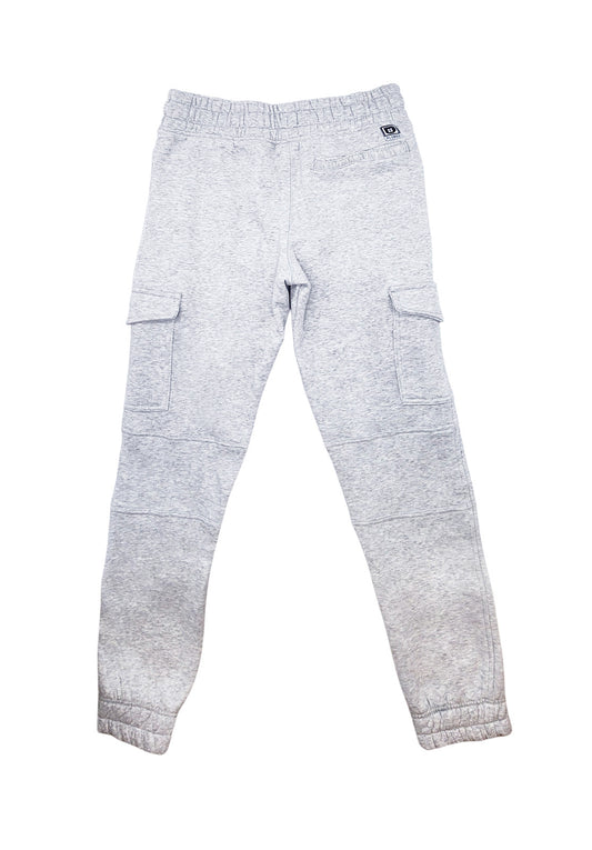 PLOREO MEN'S CARGO FLEECE JOGGERS (GREY)
