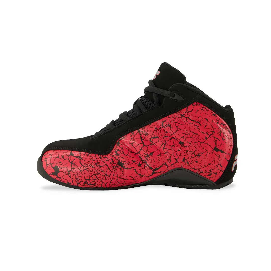 KIDS FILA INCENTIVE SHOES (RED/BLACK)