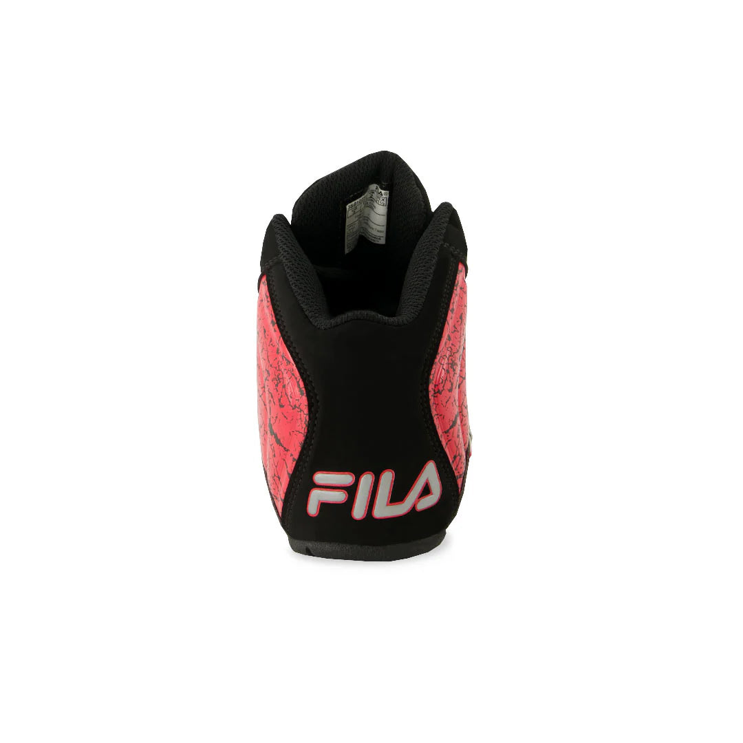 KIDS FILA INCENTIVE SHOES (RED/BLACK)