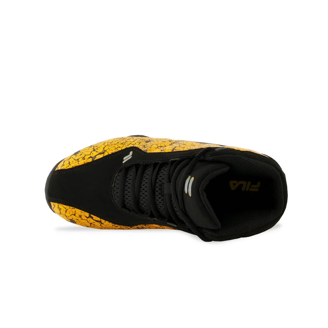 KIDS FILA INCENTIVE SHOES (BLACK/YELLOW)
