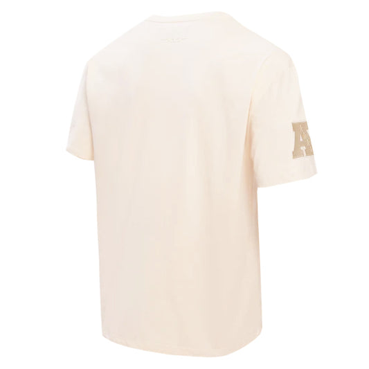 PRO STANDARD NFL KANSAS CITY CHIEFS NEUTRAL DROP SHOULDER MEN'S EGGSHELL/CREAM T-SHIRT