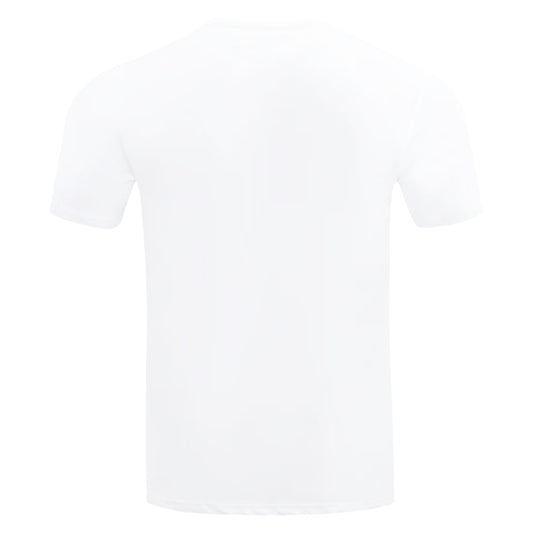 NFL LAS VEGAS RAIDERS CLASSIC CHENILLE SJ MEN'S WHITE T-SHIRT