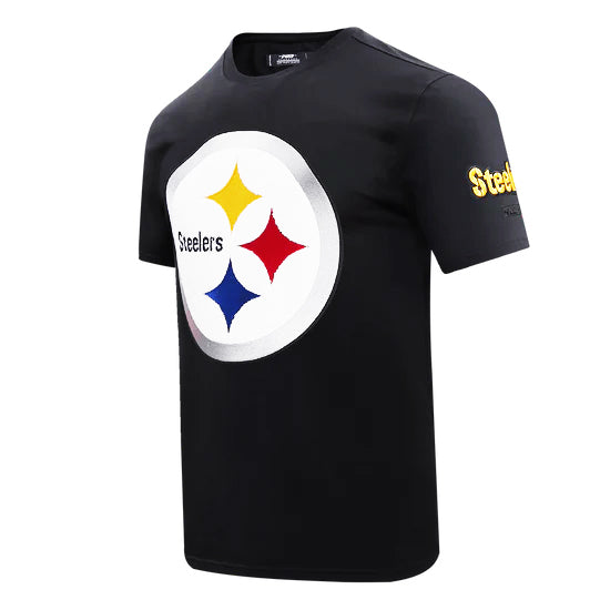 PRO STANDARD NFL PITTSBURGH STEELERS MASHUP MEN'S BLACK T-SHIRT