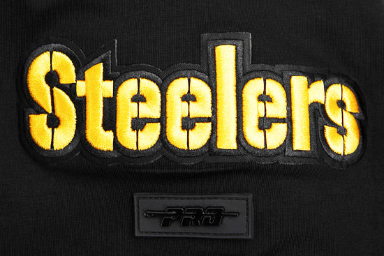 PRO STANDARD NFL PITTSBURGH STEELERS MASHUP MEN'S BLACK T-SHIRT