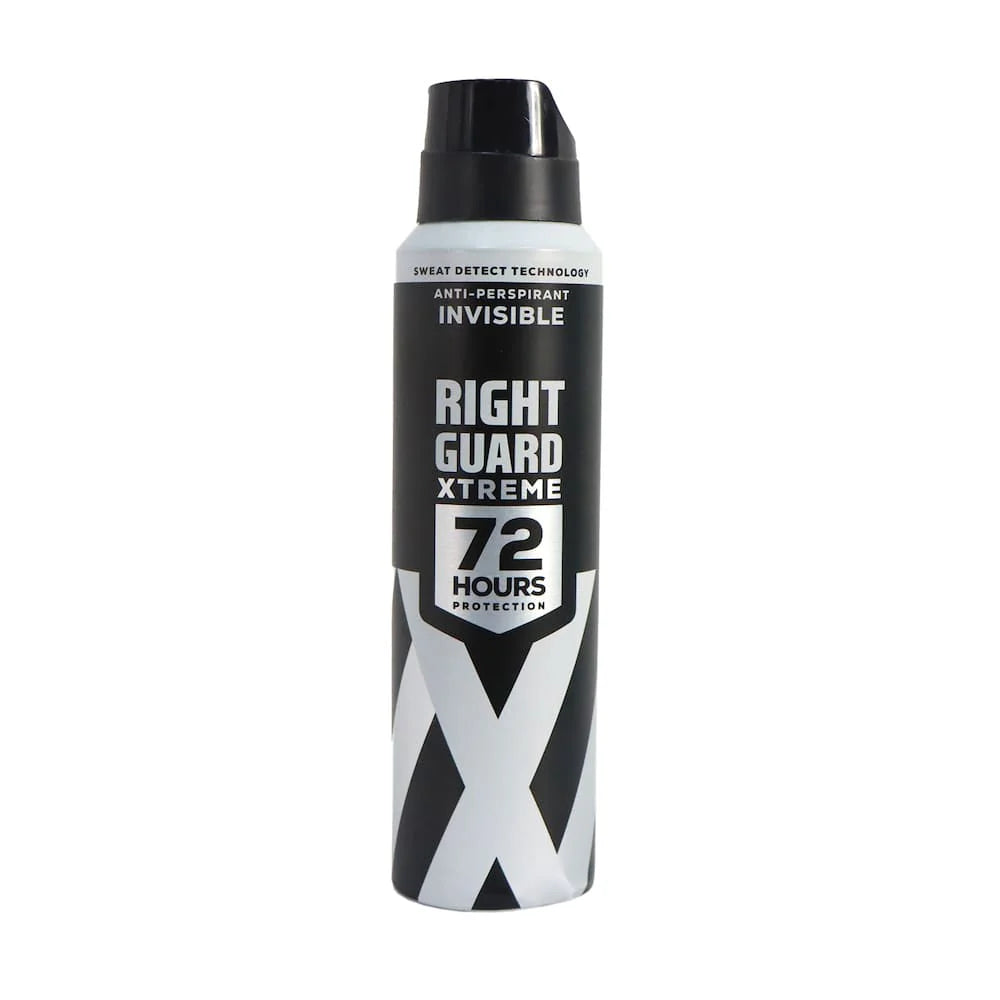 RIGHT GUARD XTREME INVISIBLE ANTI-PERSPIRANT 150ML
