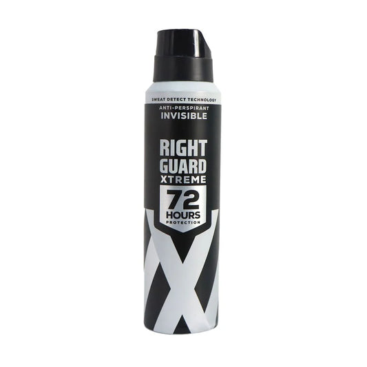 RIGHT GUARD XTREME INVISIBLE ANTI-PERSPIRANT 150ML