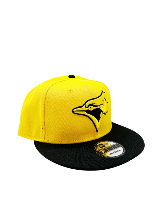NEW ERA 9FIFTY TORONTO BLUE JAYS GOLD/BLACK SNAPBACK HAT
