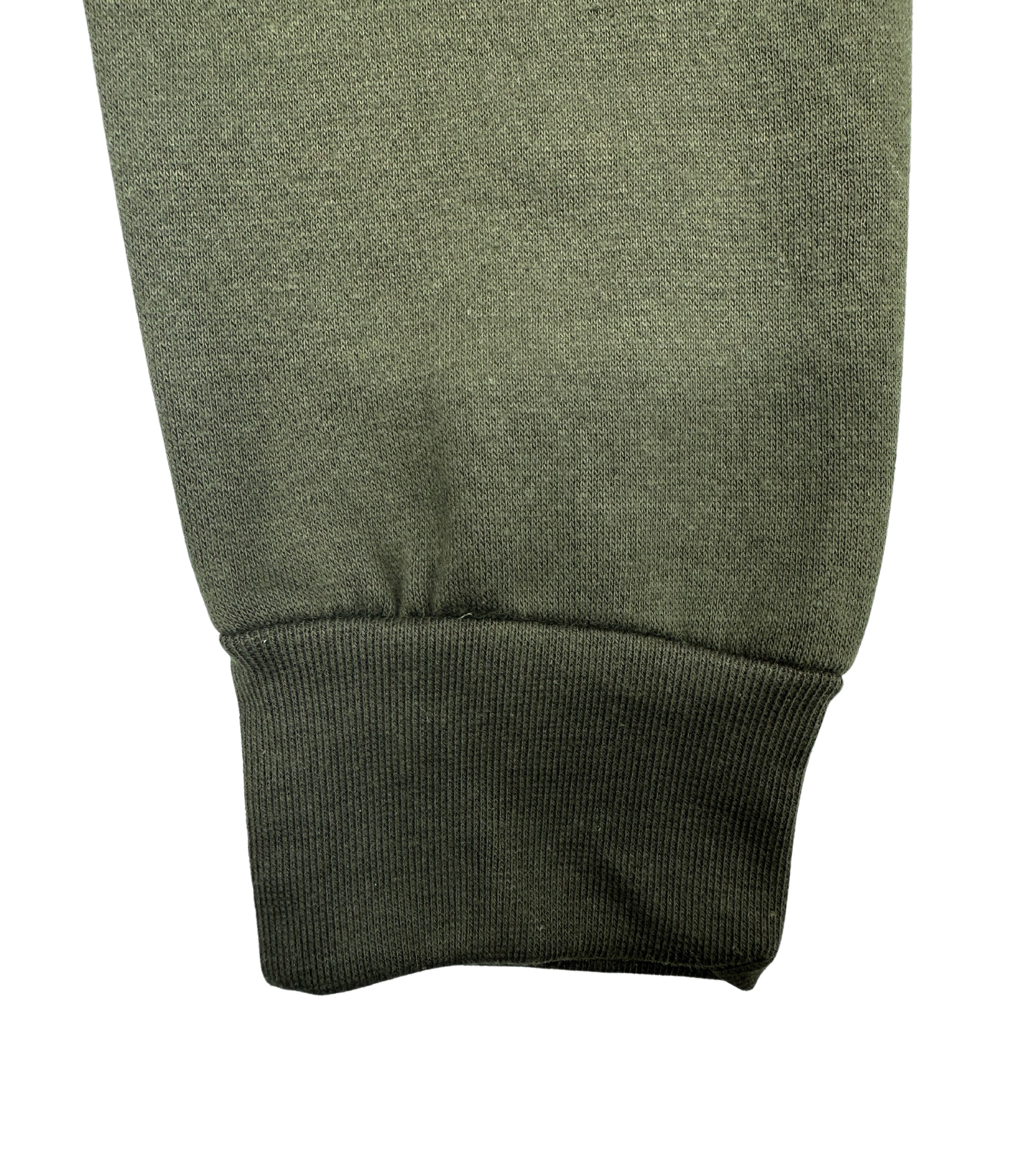 MEN'S FLEECE FULL ZIP HOODIE (OLIVE)