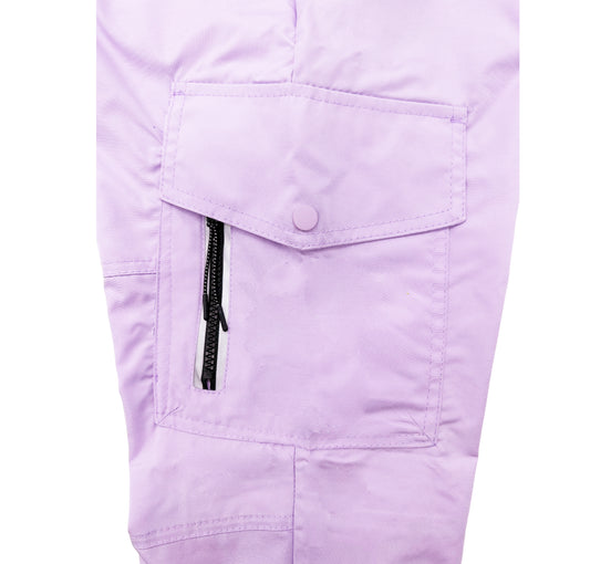 WT02 TECH WOVEN CARGO PANTS (LAVENDER)