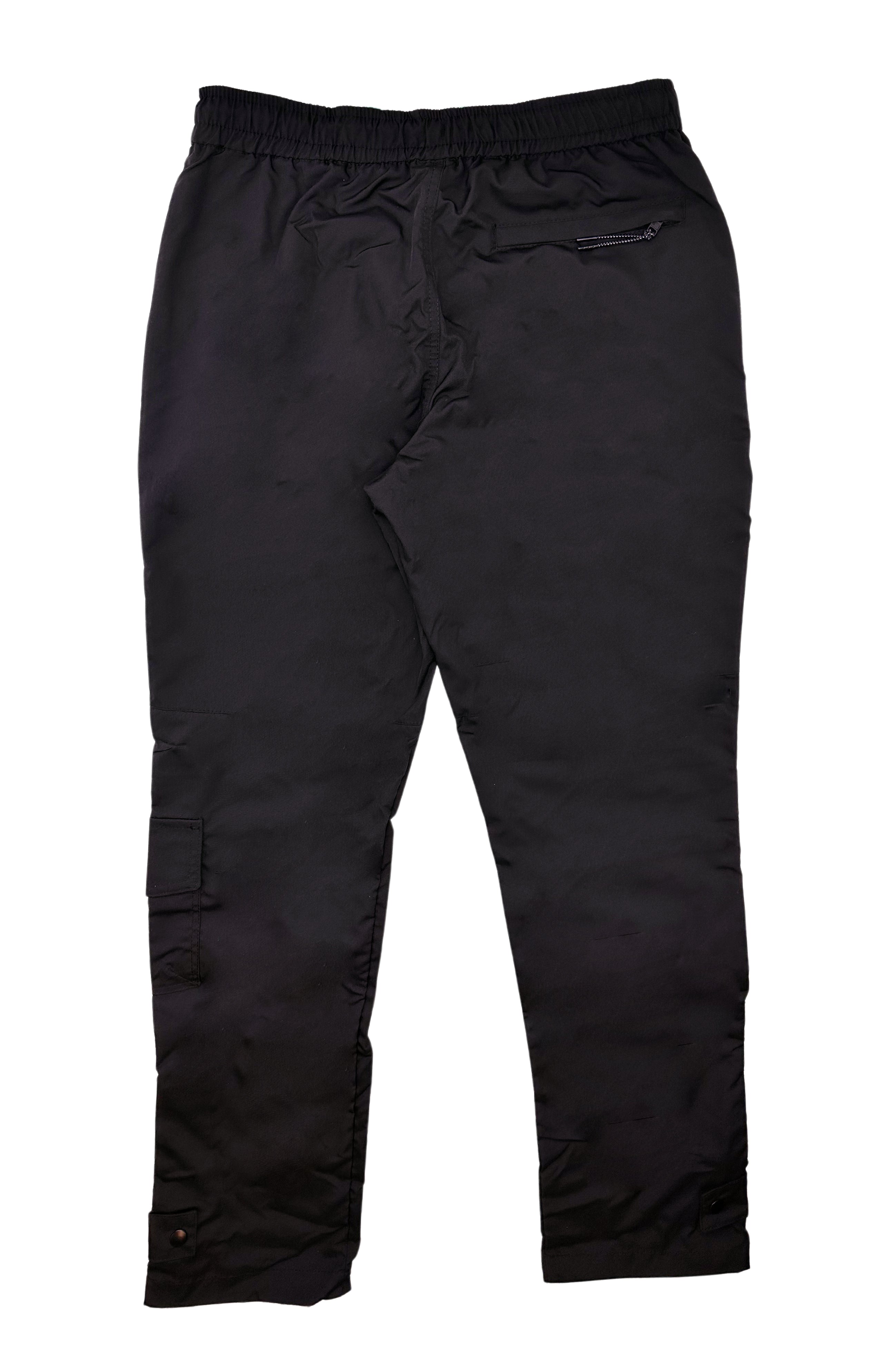 WT02 TECH WOVEN CARGO PANTS (BLACK)