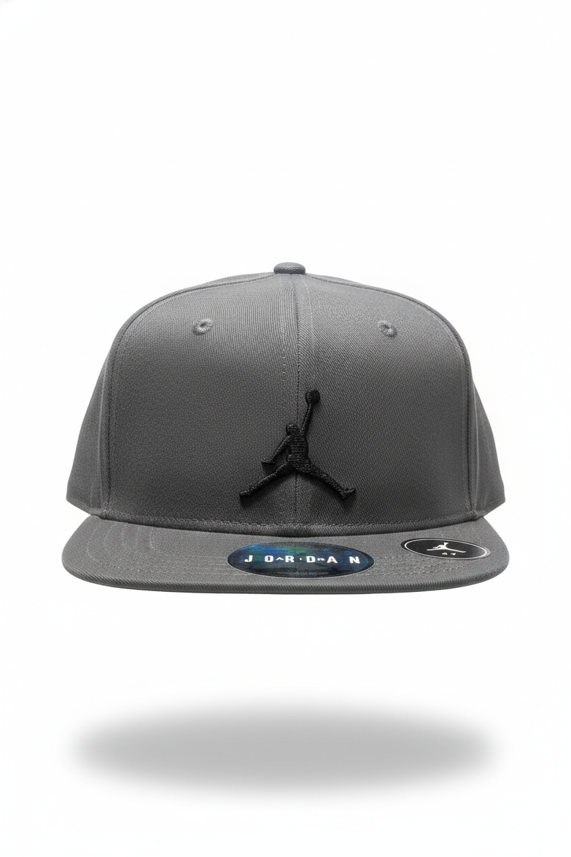 AIR JORDAN KIDS (4-7) ADJUSTABLE VELCRO HAT (GREY)