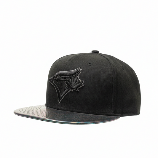 9FIFTY NEW ERA MLB TORONTO BLUE JAYS TWIST TRICK BLACK SNAPBACK HAT