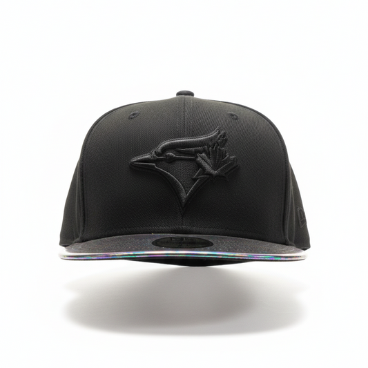 9FIFTY NEW ERA MLB TORONTO BLUE JAYS TWIST TRICK BLACK SNAPBACK HAT